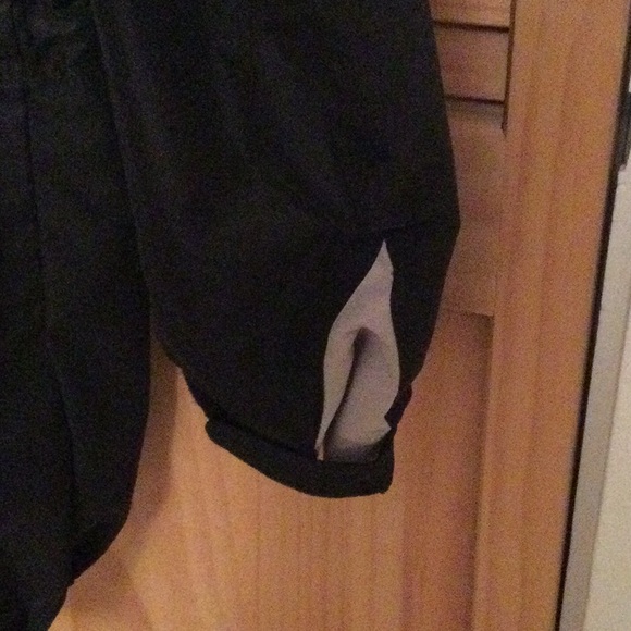 Black Men's Jacket with Embroidered Logo - Picture 6 of 7